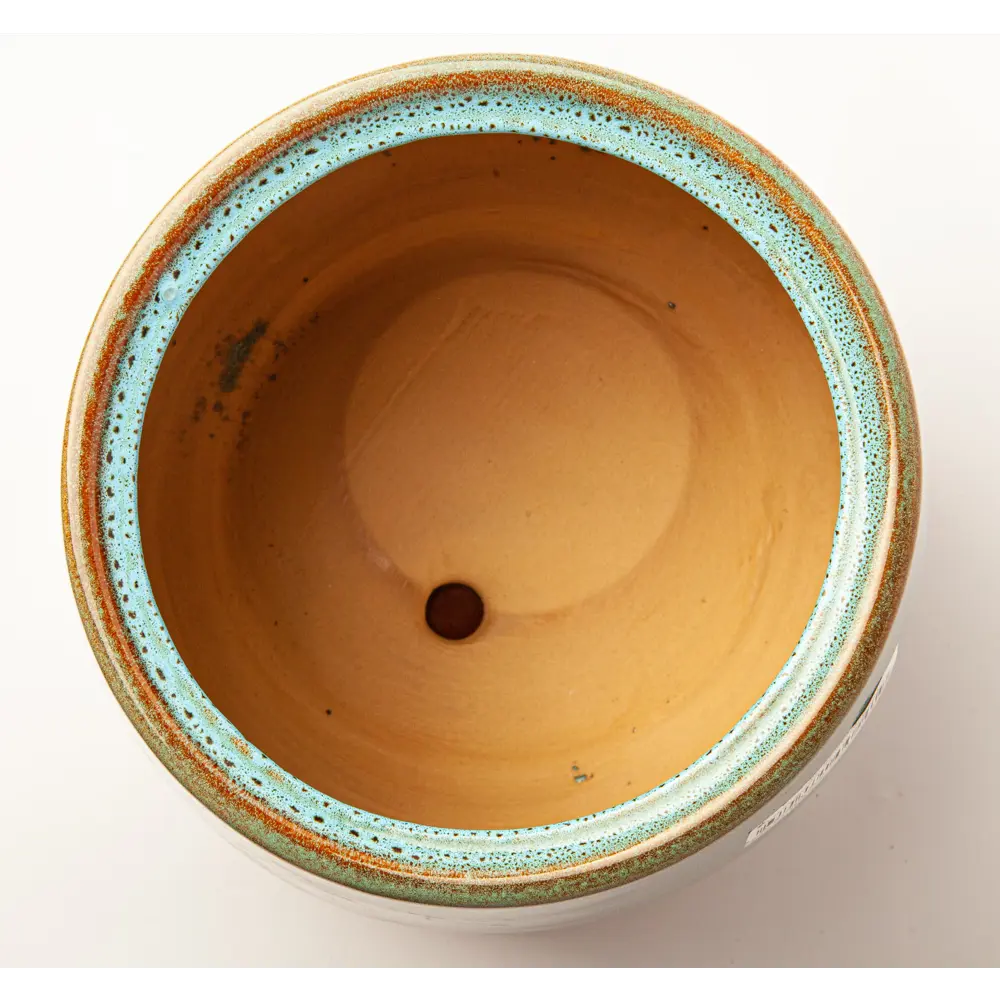 Горшок цветочный Gonchar Скарлет №1 Люкс ø28 h31 v19 л керамика голубой STLM-2118407