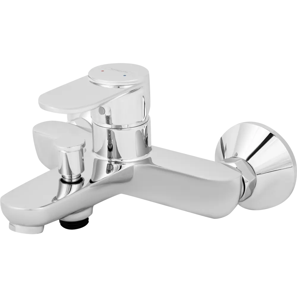 Смеситель для ванны и душа Hansgrohe Vernis однорычажный цвет хром STLM-2027800 - Вид №5