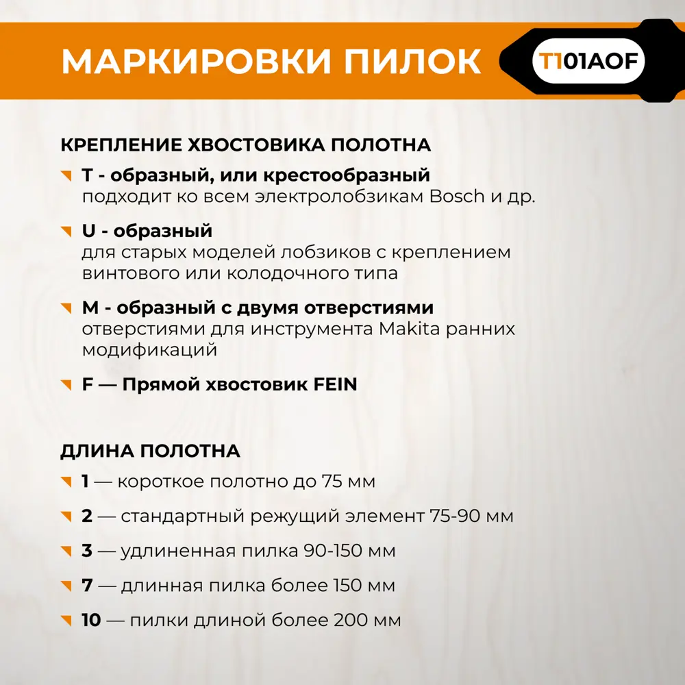Пилка для электролобзика по дереву и ламинату Rage T101AOF чистый рез, 2 шт STLM-2096565 - Вид №3