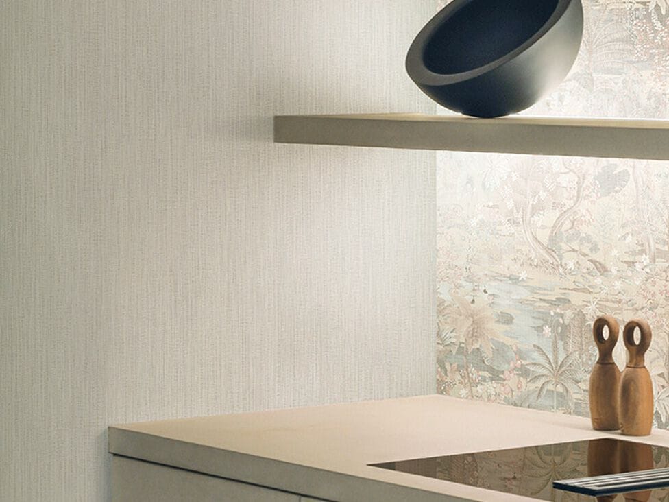 Рельефные однотонные обои Jannelli&Volpi ALTAGAMMA FIBERS ARCH-00033640