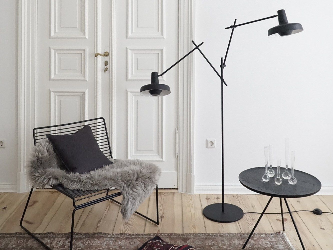 Двойной и регулируемый торшер Grupa Arigato ARCH-00014862