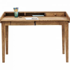 Письменный стол с полкой деревянный, дуб Attento KARE ATTENTO 323120 Коричневый