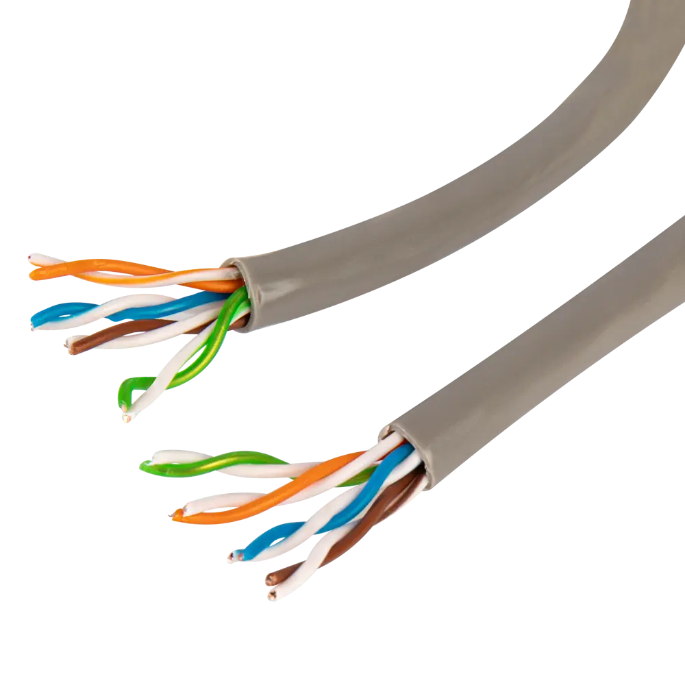 Сетевой кабель Electraline UTP Cat 5e 100 м для высокоскоростной передачи данных 89322073 STLM-1371062