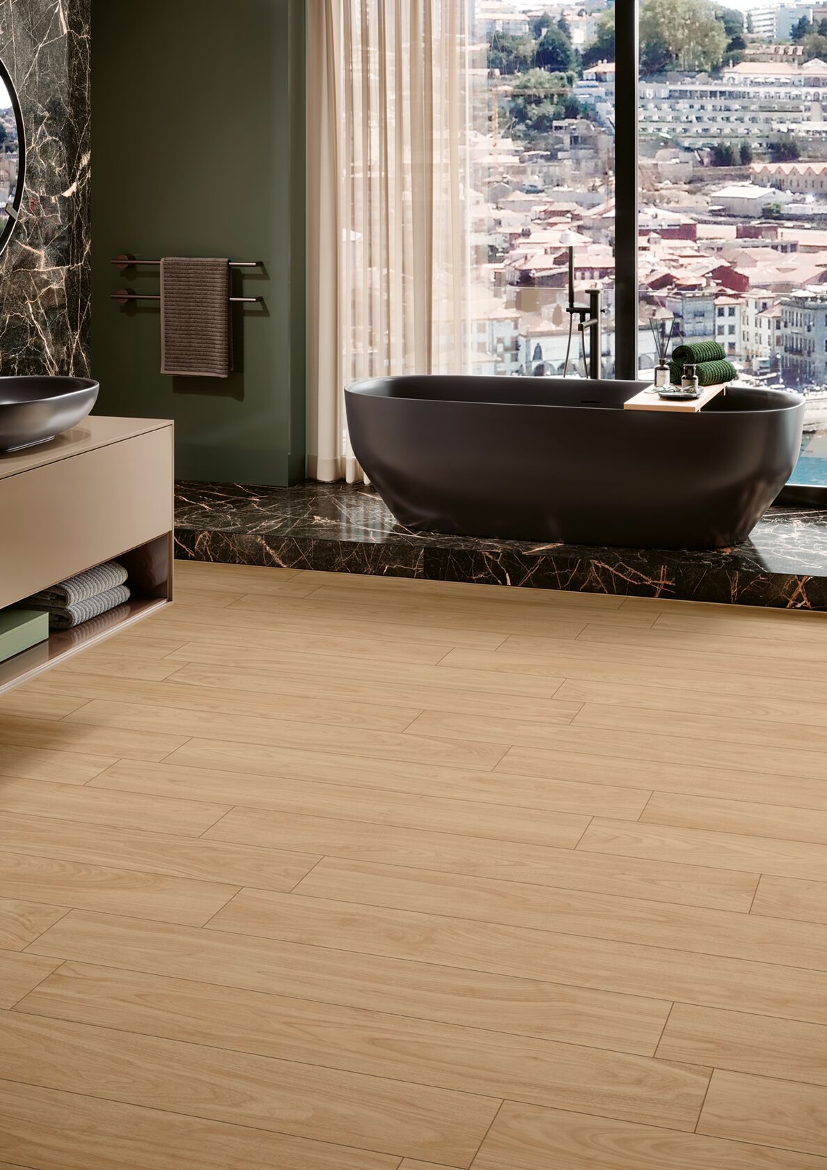 Пол / облицовка керамогранита под дерево MARGRES STAGE ARCH-00084596 - Вид №1