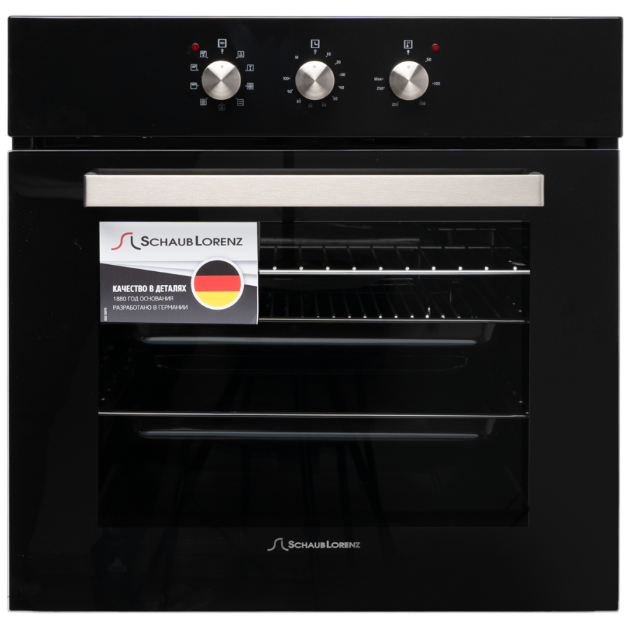 1130037 Электрический духовой шкаф Schaub Lorenz SLB ES6313 черный STDN-0134853