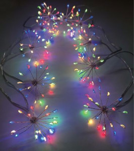 84905632 Гирлянда светодиодная фейерверк Christmas электрическая 1.8 м свет цветной RGB STLM-0057076 Santreyd