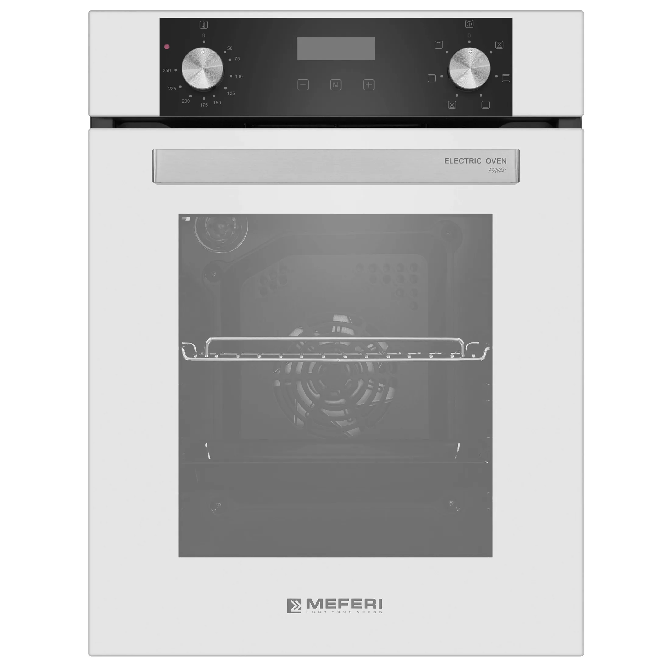 9168813 Электрический духовой шкаф Meferi MEO456WH POWER белый STDN-0122397