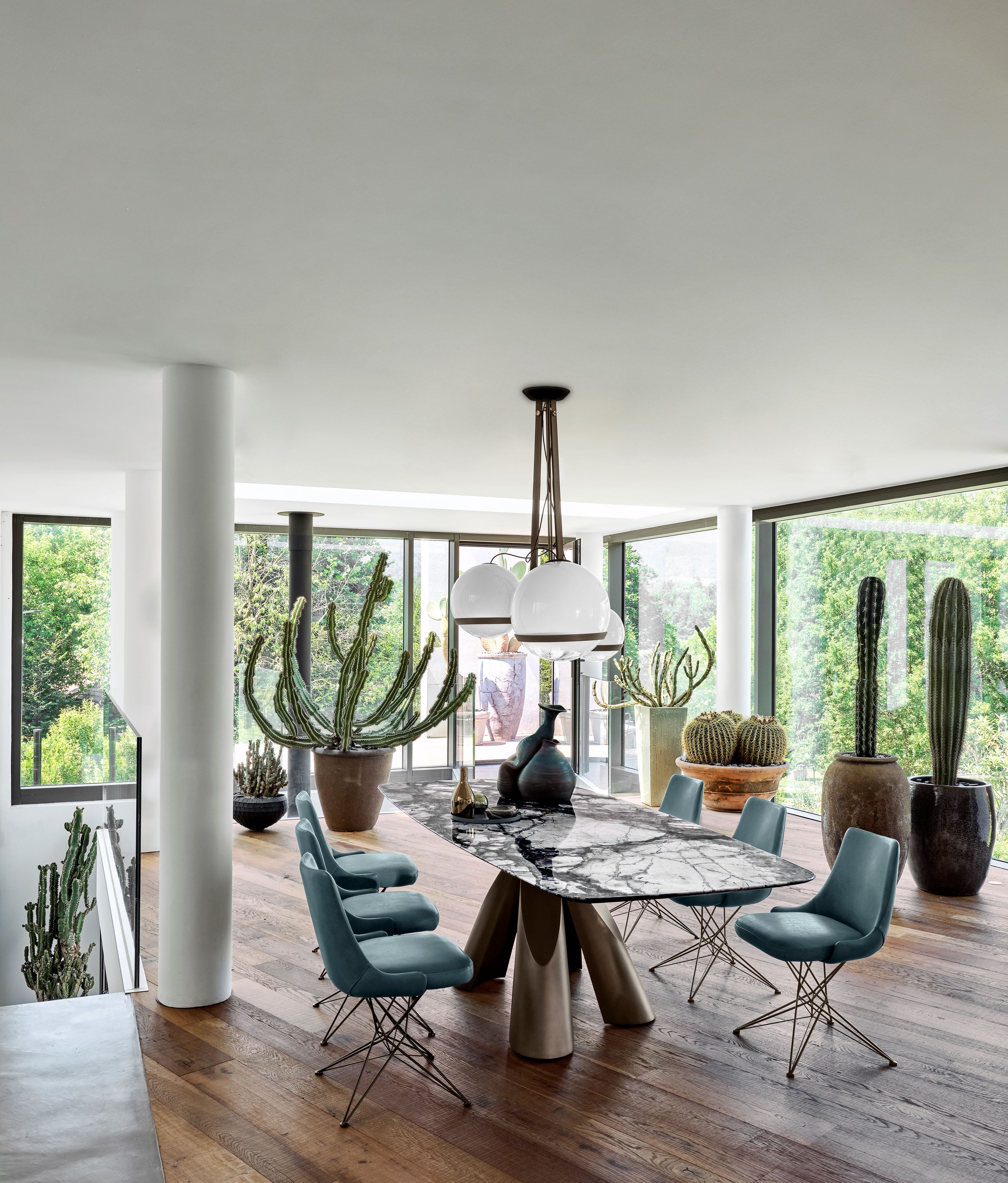 Мраморный стол для гостиной Dark Emperador Arketipo PRINCE ARCH-00034099 - Вид №1