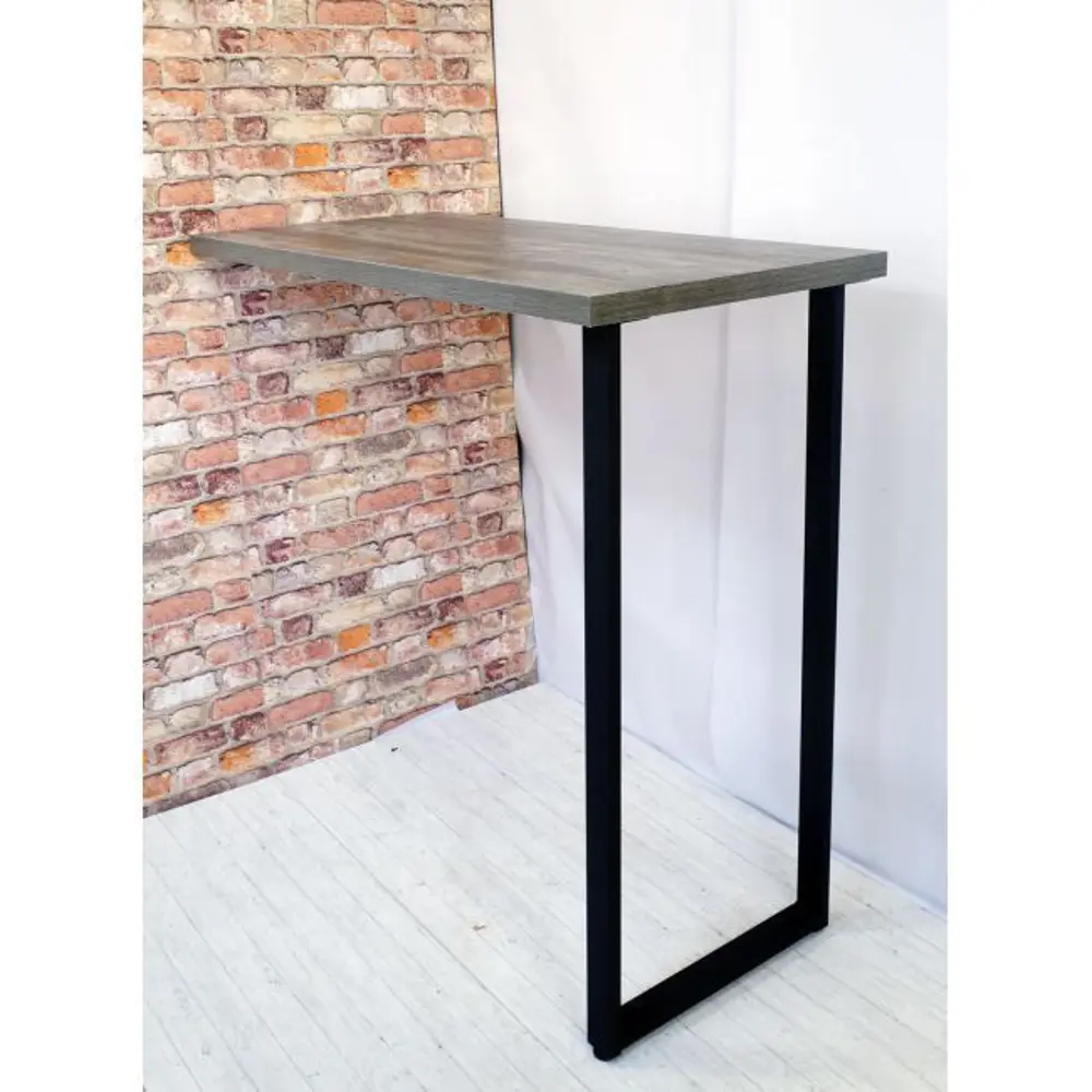 Подстолье барное 110 см оцинкованная сталь цвет черный глянцевый DUCKANDDOG STLM-2035511 - Вид №6