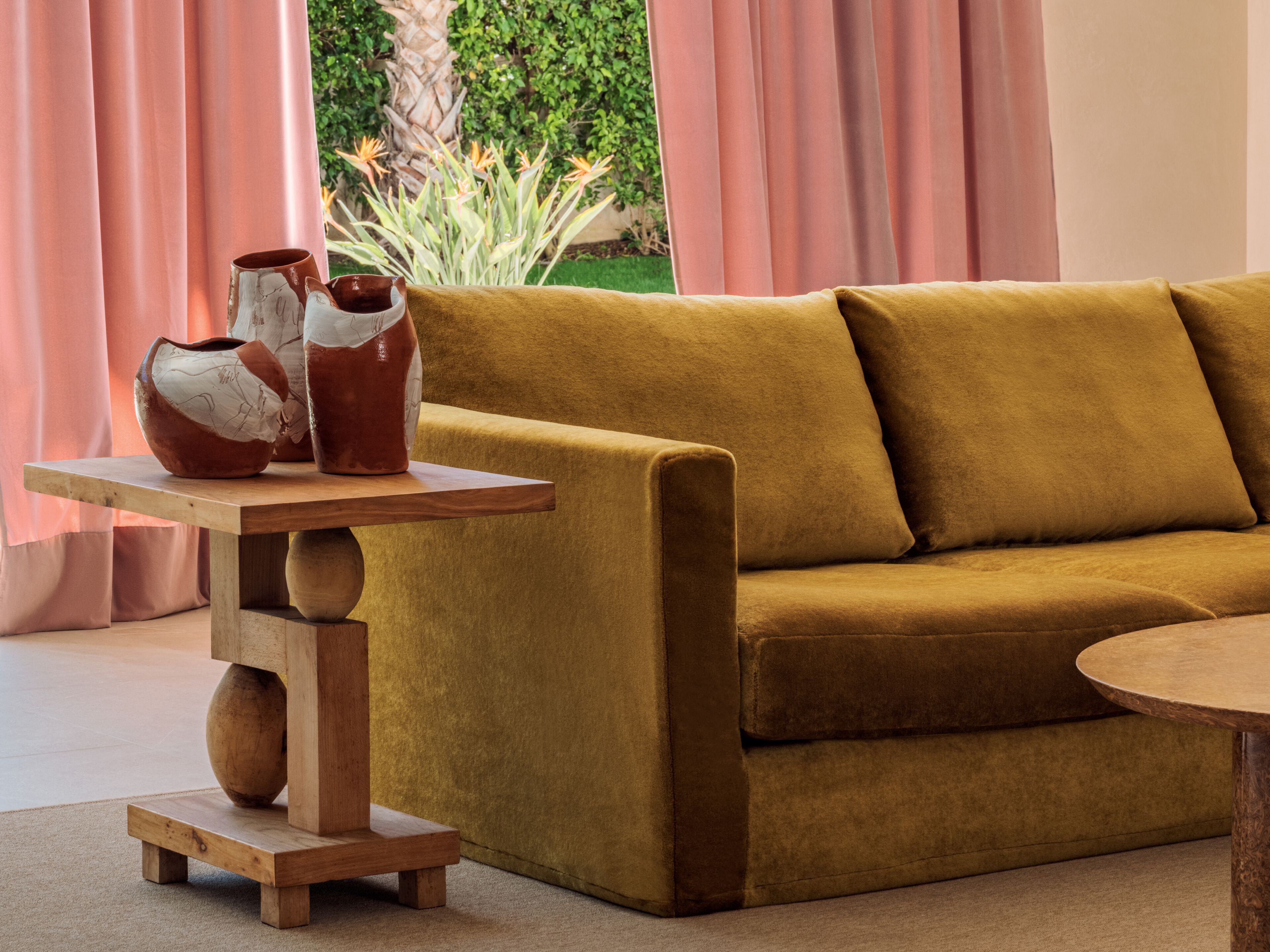 Однотонная ткань из мохера Élitis Pur mohair ARCH-00047028