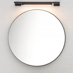 EVBASTMNEVER Life Design Настенное зеркало круглой формы  Непрозрачный черный