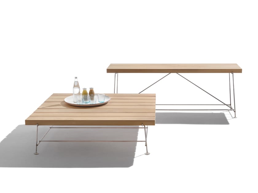 Низкий журнальный столик в ироко Flexform Any Day Outdoor ARCH-00129910