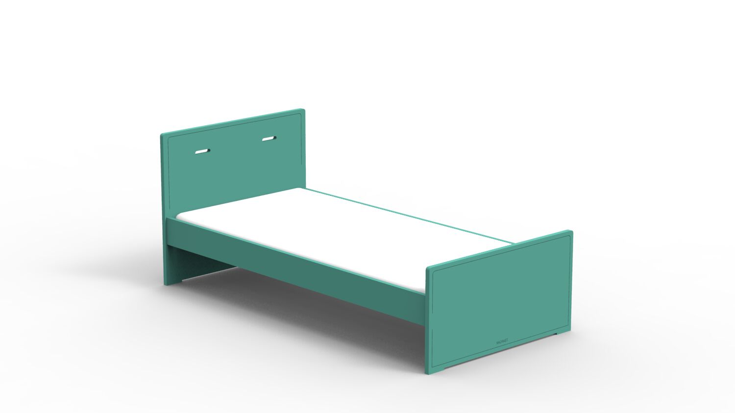 Односпальная кровать из МДФ Mathy by Bols MADAKET ARCH-00136056 - Вид №23