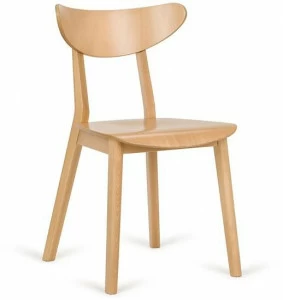 Paged Деревянный стул в современном стиле с открытой спинкой Lof