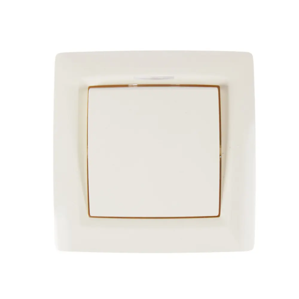 Выключатель Reone 1 клавиша цвет слоновая кость STLM-2147177