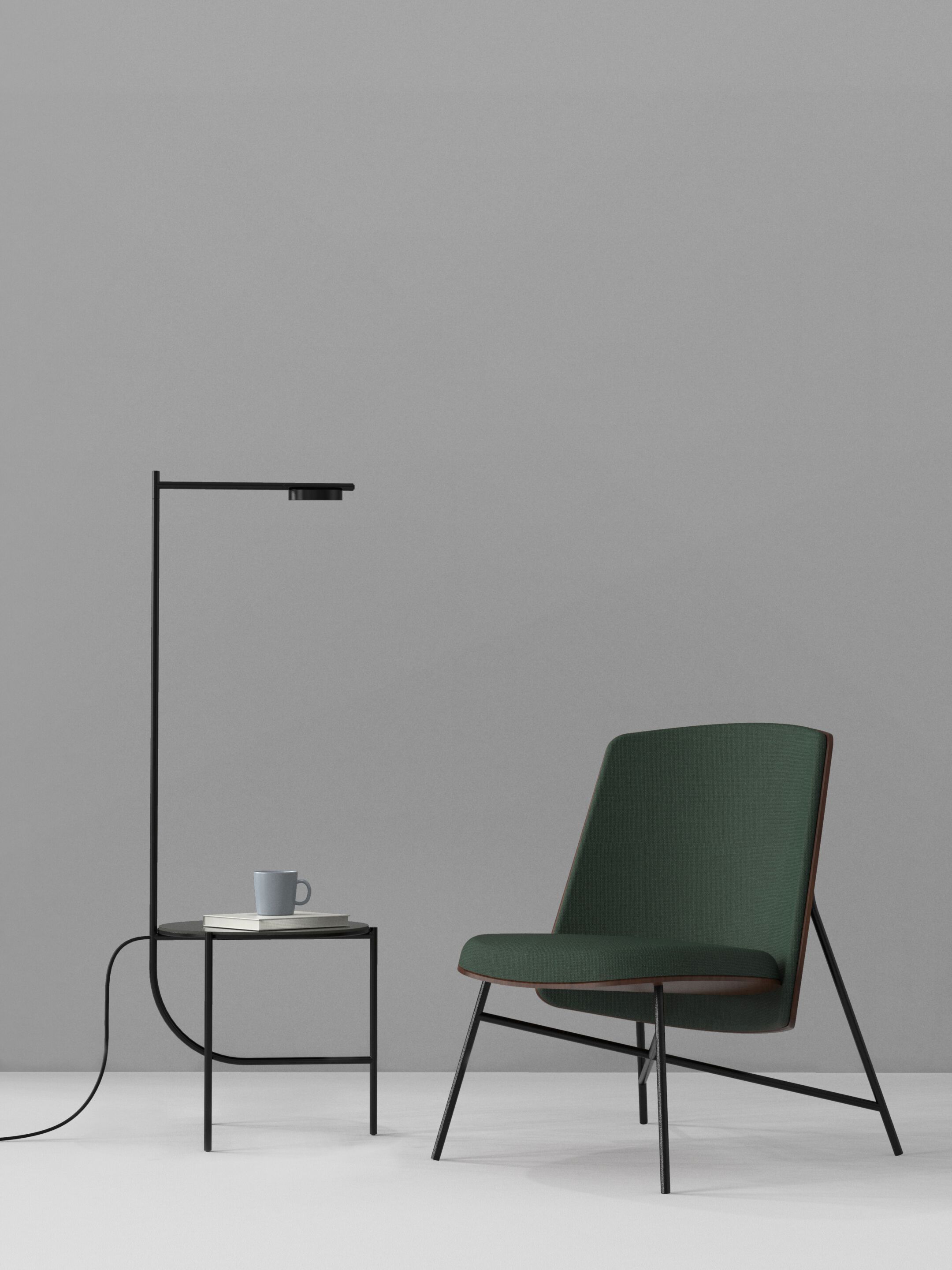 Стальной торшер / журнальный столик Grupa Igram ARCH-00126334 - Вид №9