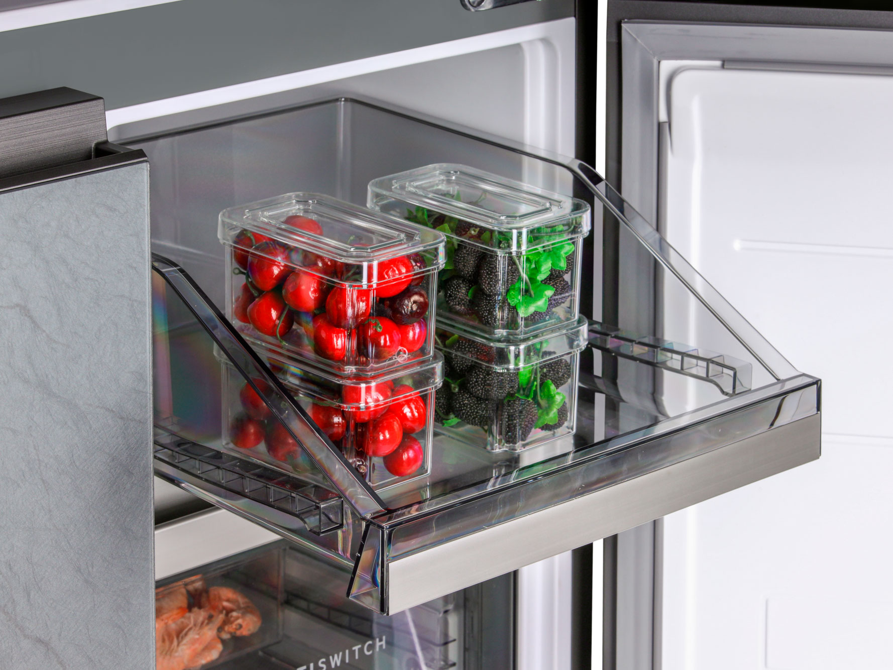 9168754 Холодильник многодверный   HIBERG RFQ-610G GS inverter серый STDN-0085624 - Вид №18