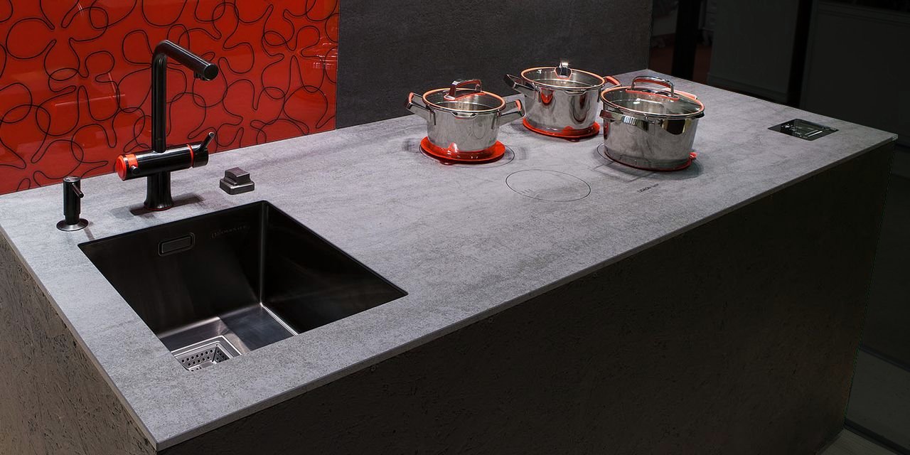 Столешницы для кухни - Антрацит диаболо LIGRON LIST299 6033 - Вид №4