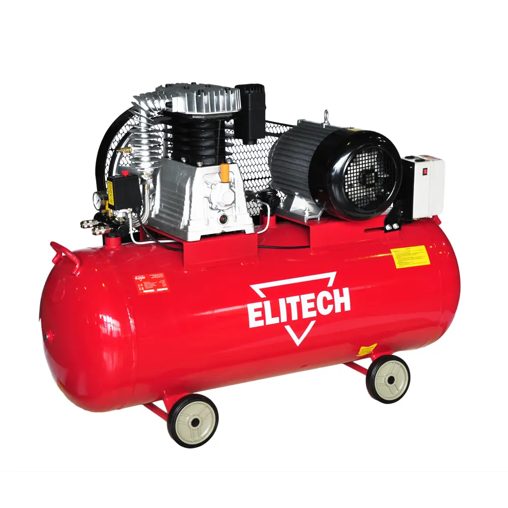 Компрессор поршневой Elitech КПР 200/900/5.5, 200 л 900 л/мин STLM-2059874