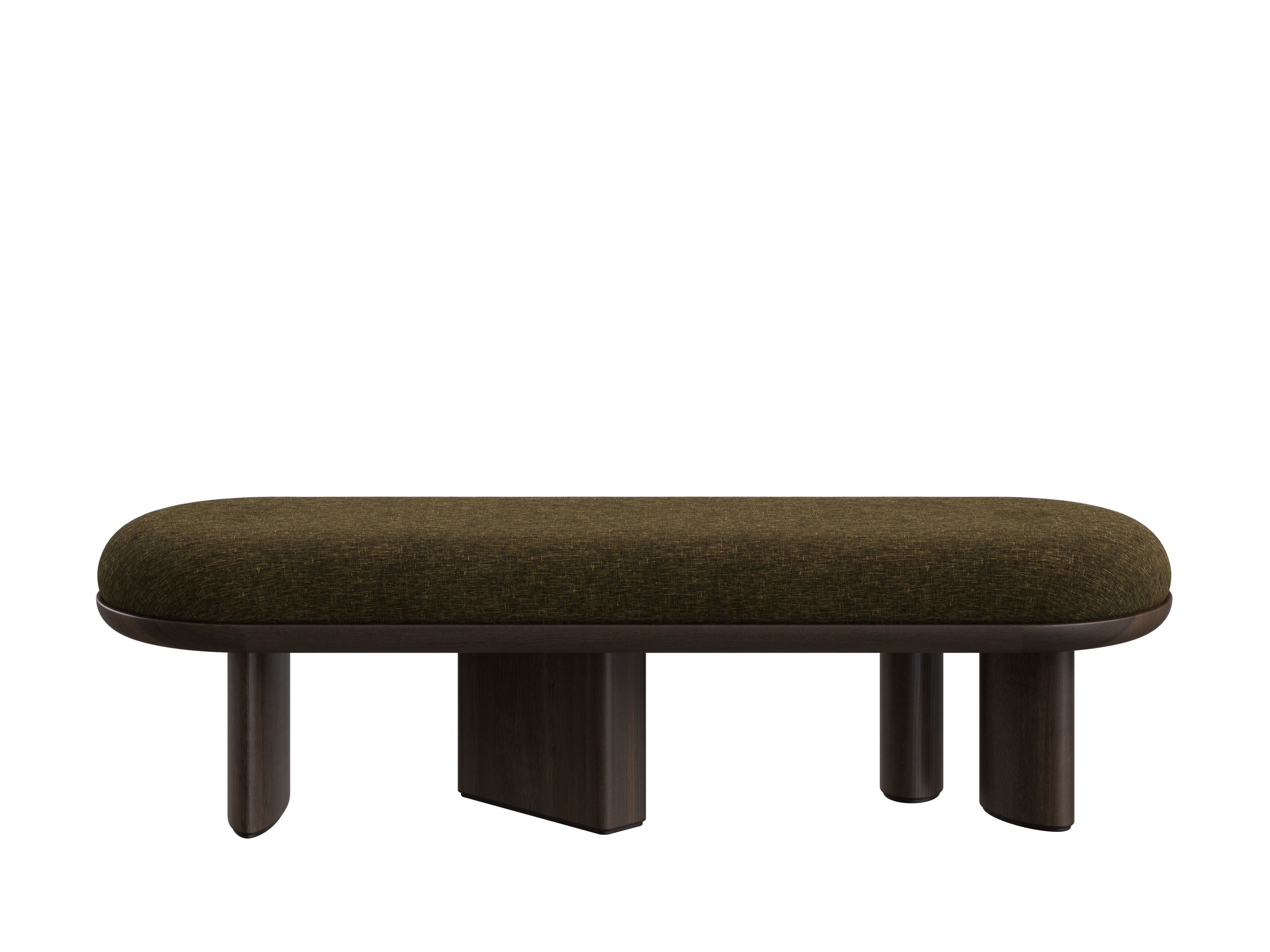 Мягкая скамейка из бука DÔME DECO Nova ' 25 ARCH-00026126 - Вид №3