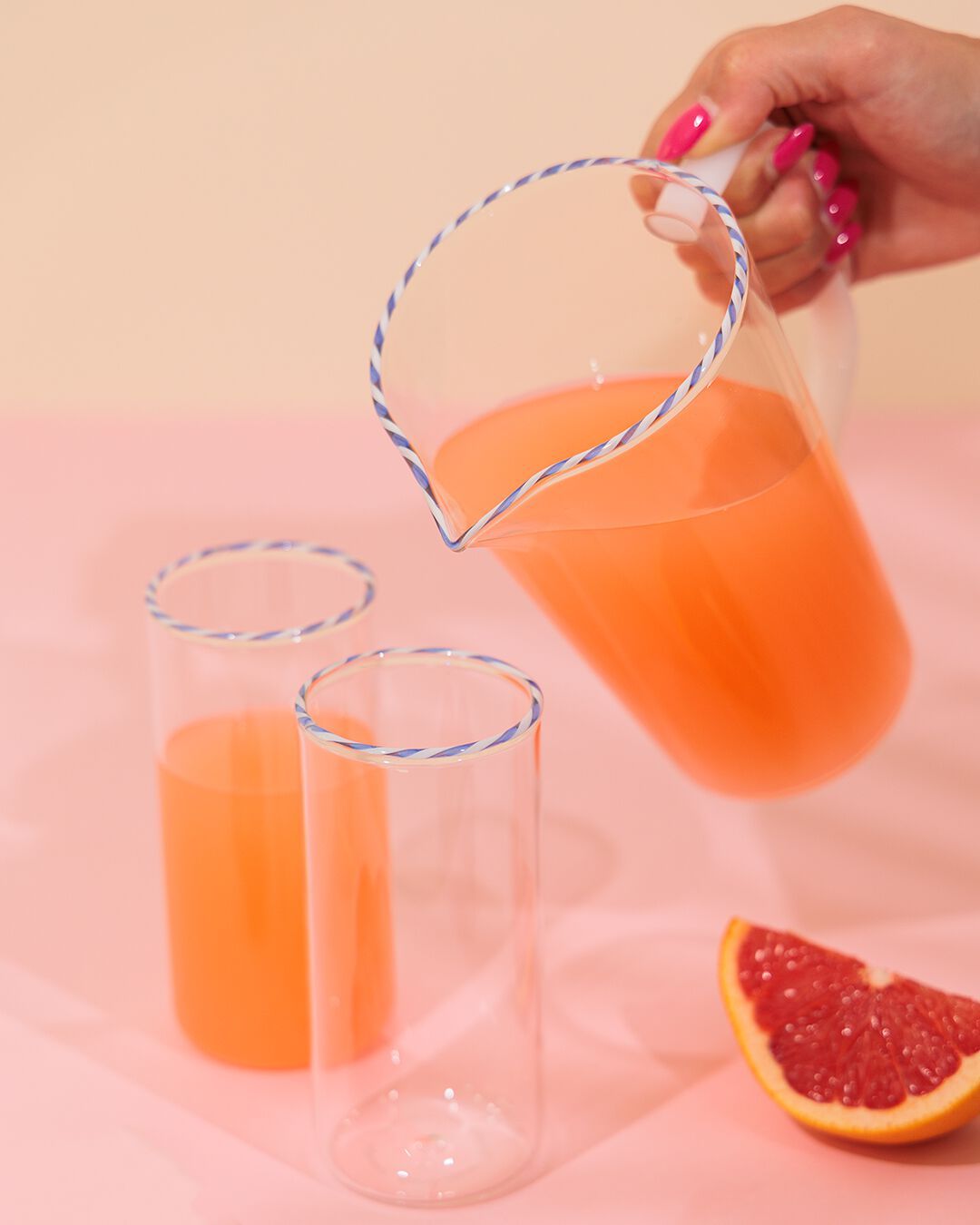 Стекло для коктейля из боросиликатного стекла Zafferano плетение ARCH-00128005 - Вид №9