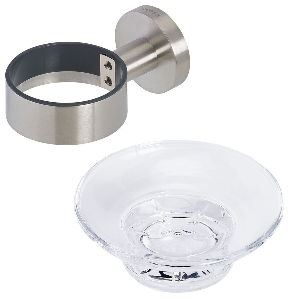 Настенная мыльница из нержавеющей стали Geesa Nemox ARCH-00133600 - Вид №1