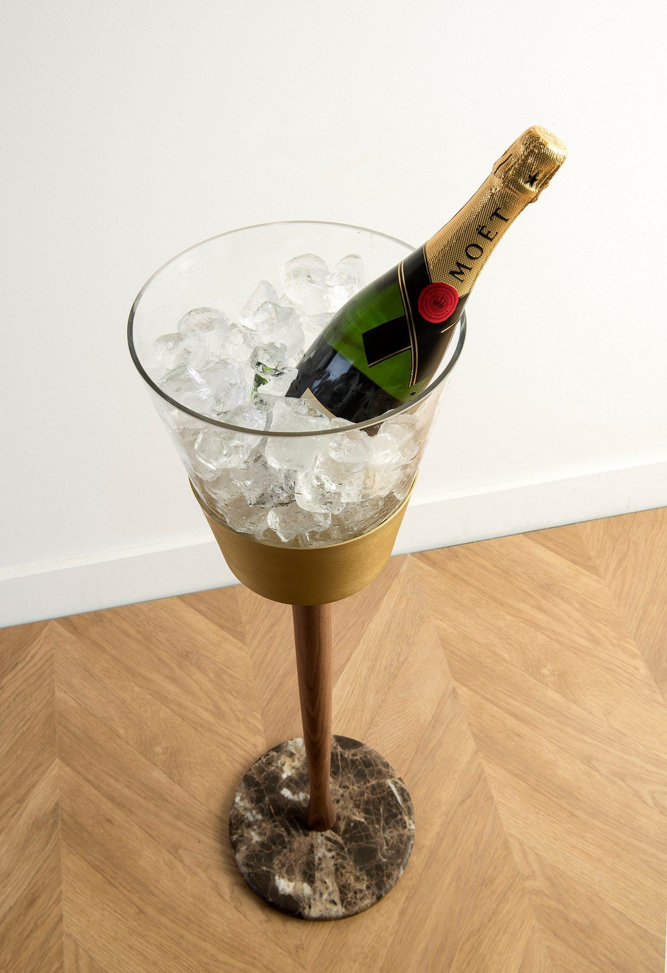 Алюминиевое и деревянное ведро для льда NOMON Moments ARCH-00035071 - Вид №5