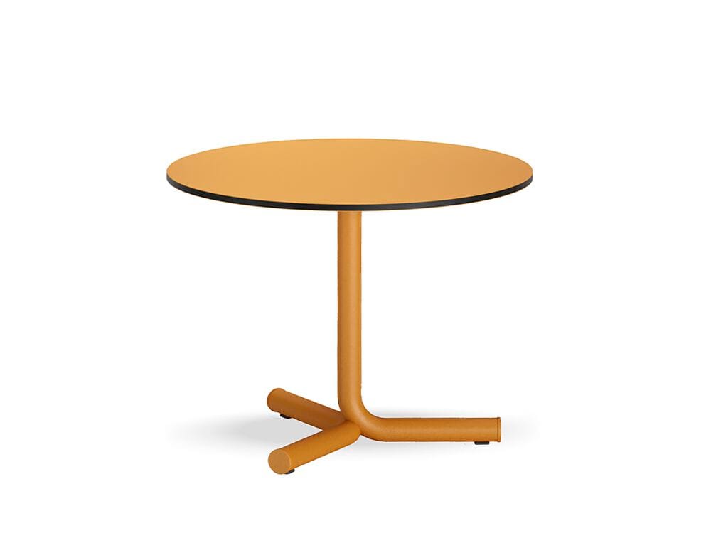 Круглый стол из стали и дерева Infiniti Jit ARCH-00034753 - Вид №1