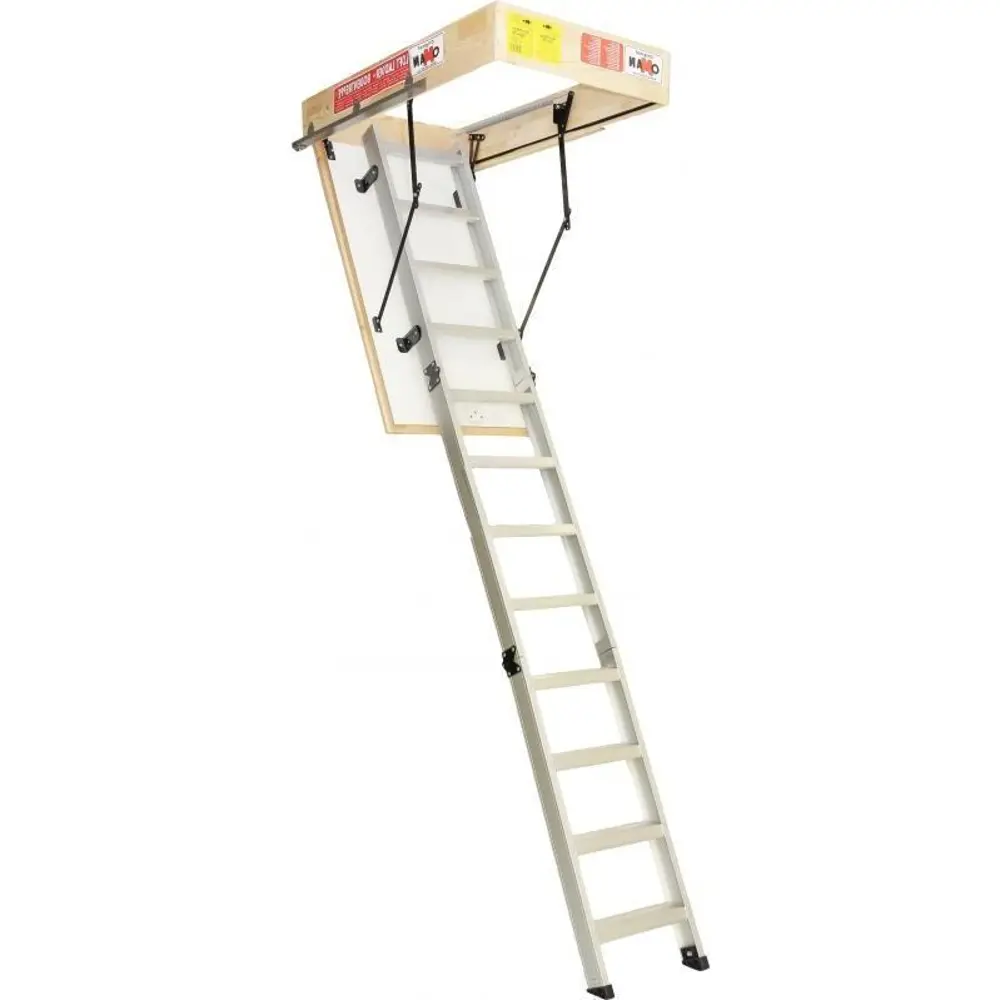Лестница чердачная складная с секциями ALU 60x120x280 см OMAN STLM-2154079