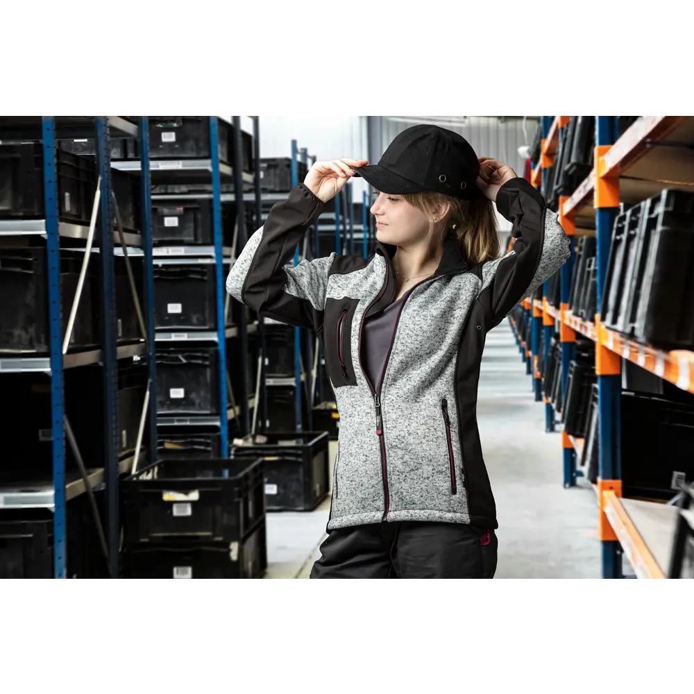 Толстовка рабочая женская Neo Softshell цвет серый/черный размер L/52 рост 171-174 см Neò Нет STLM-2160889 - Вид №4