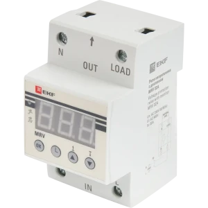 Реле напряжения с дисплеем EKF MRV 32A