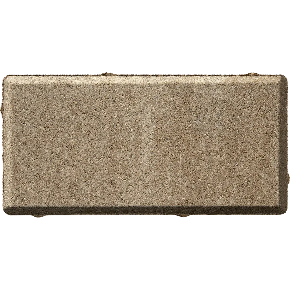 Плитка тротуарная BRAER прямоугольник 200x100 мм цвет миндаль толщина 40 мм STLM-2078283