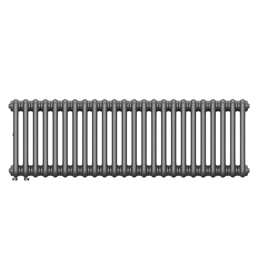 Радиатор трубчатый Rifar Tubog TUB 3037-24TI DV1 300/107 24 секции нижнее подключение сталь серый 89350338 STLM-2154067