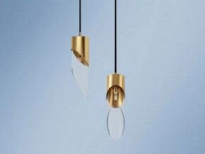 Creativemary Подвесной светильник из латуни и акрилового стекла Nature