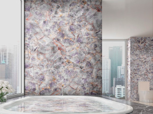 Декоративная стеклянная панель