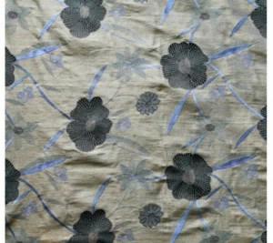 Aldeco Шелковая ткань с цветочными мотивами для штор Ghute T200710001
