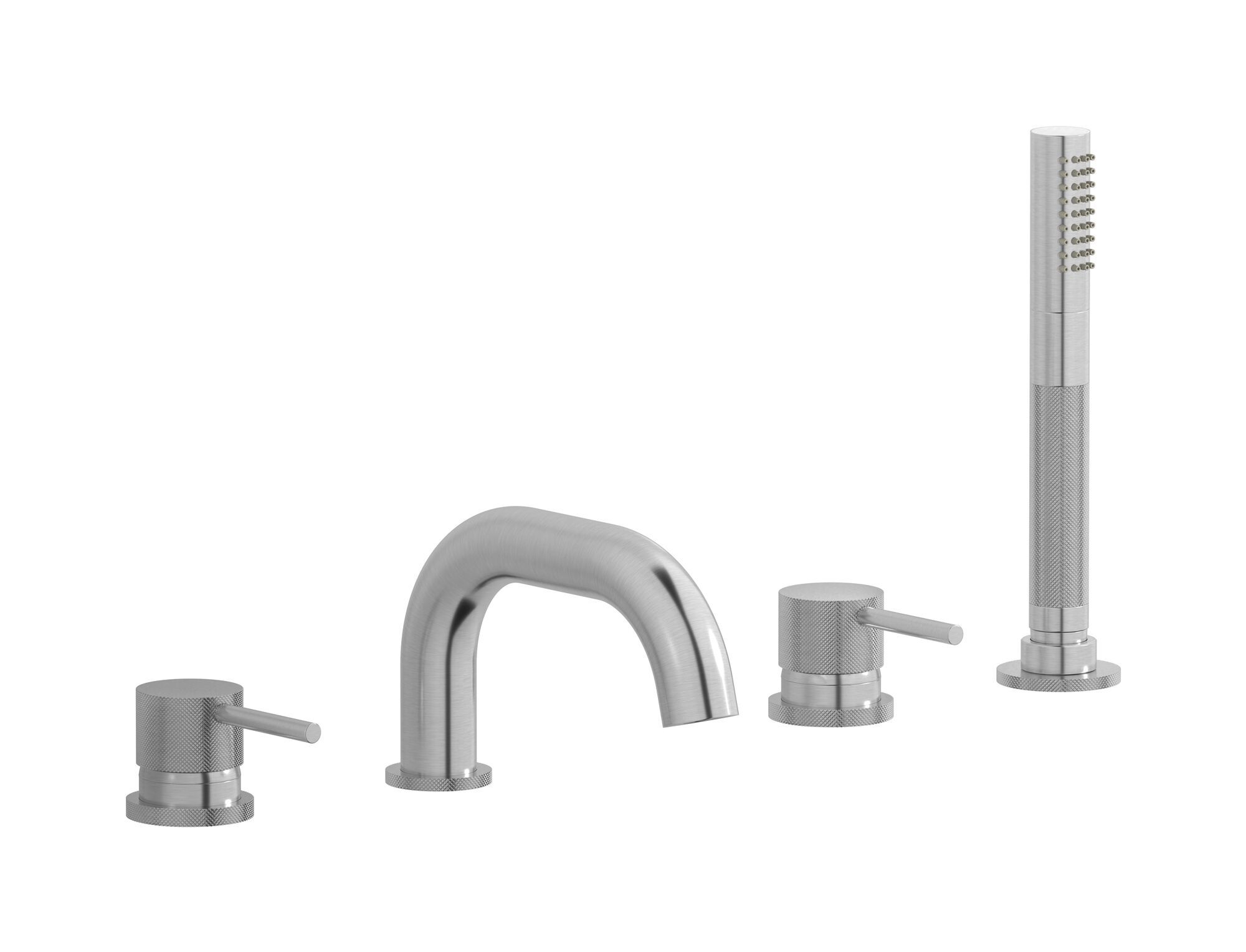 Однорычажный смеситель для ванны с ручным душем IB промышленность ARCH-00108090 - Вид №8