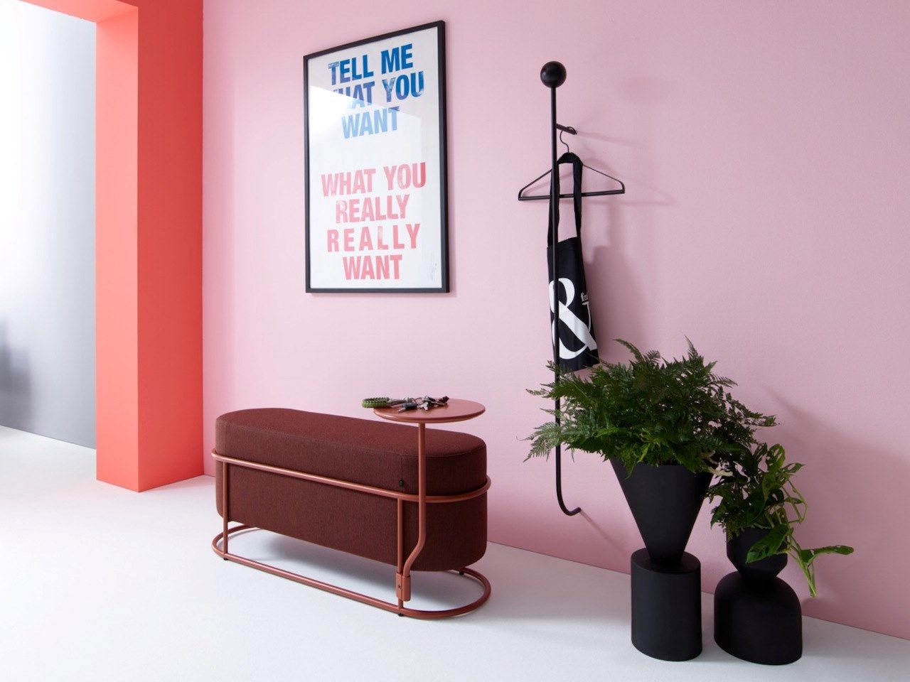 Мягкая скамейка из ткани COR Drop ARCH-00134644 - Вид №4