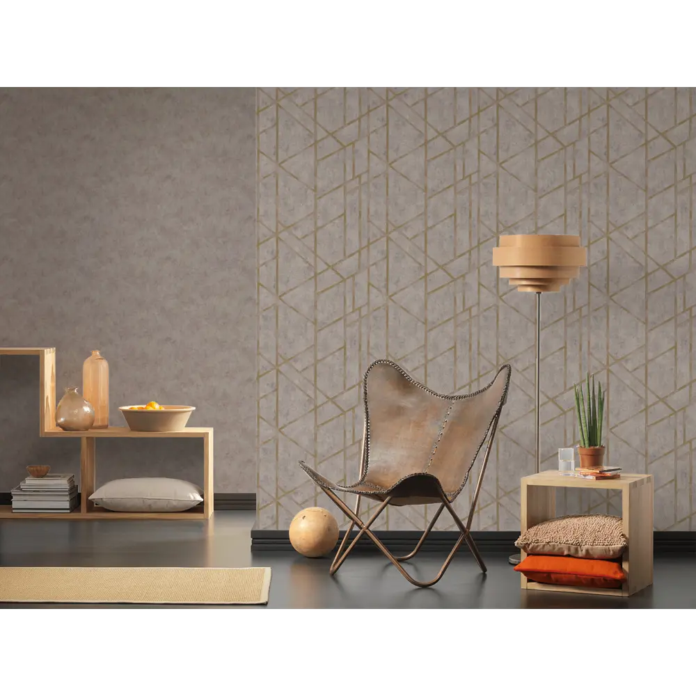 Обои флизелиновые A.S. Creation Metropolitan Stories серые 0.53 м 369283 STLM-2075584 - Вид №3