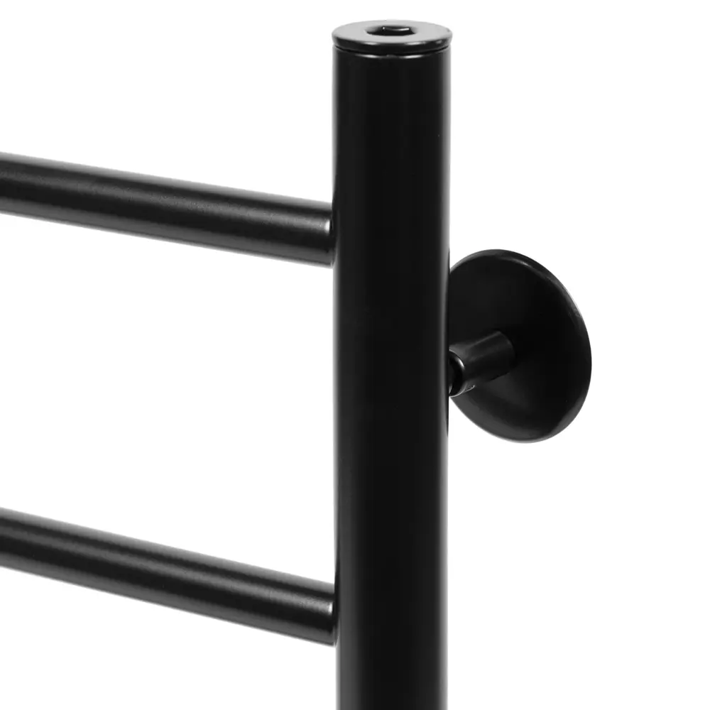 Полотенцесушитель водяной лесенка Royal Thermo Classic 50x80 см нижняя подводка 1" нержавеющая сталь цвет черный STLM-2026997 - Вид №3