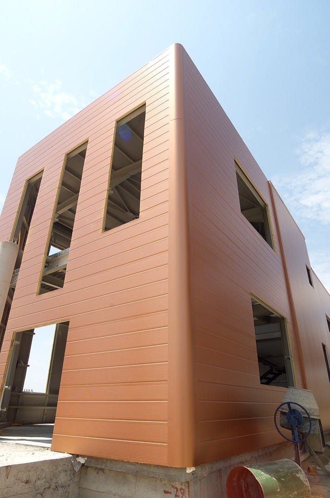 Изолированная металлическая панель для фасада ELCOM SYSTEM ТЕРМОПАРЕТЫ® ARCH-00037807 - Вид №102