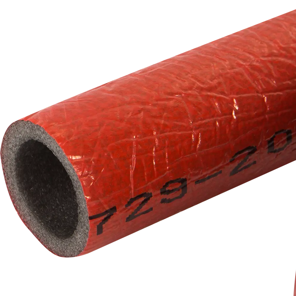 Теплоизоляция для труб СуперПротект 18/4 мм 11 м цвет красный Energoflex STLM-2130261