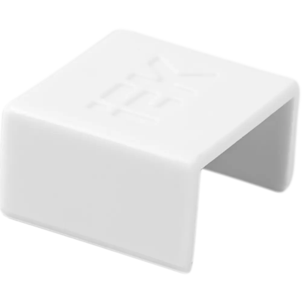 Заглушка для кабель-канала IEK КМЗ 12x12 мм цвет белый 4 шт STLM-2078181