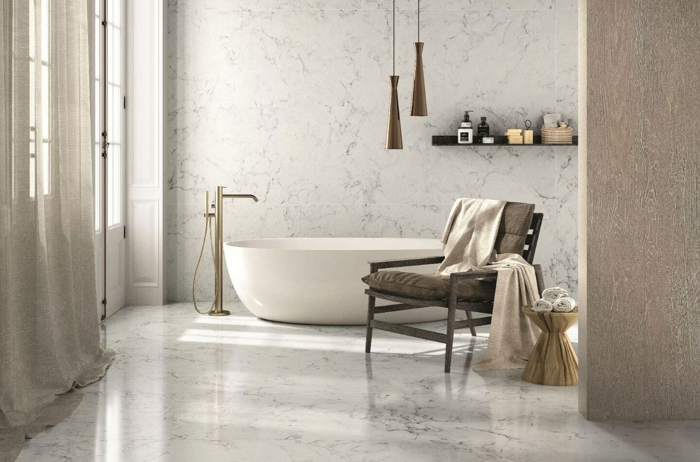 Напольная / напольная плитка из керамогранита с эффектом камня Leonardo ARCH-00103109 - Вид №5