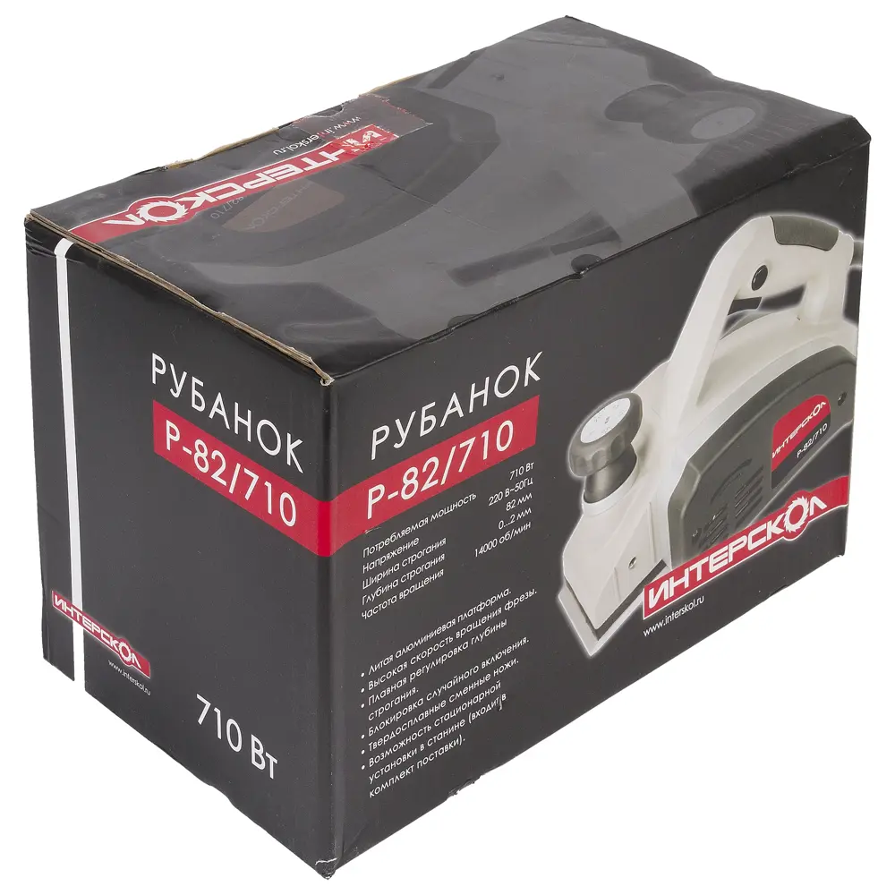Рубанок электрический Интерскол Р-82ТС-01, 750 Вт, 82 мм STLM-2020905 - Вид №3