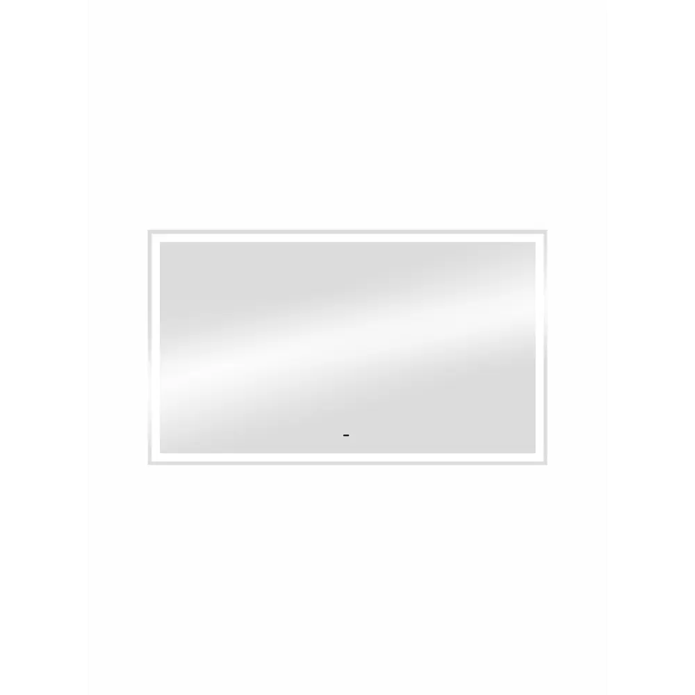 Зеркало для ванной Status с подсветкой 120x70 см цвет серый CONTINENT STLM-2101443 - Вид №2