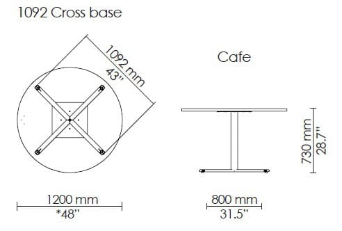 Круглый стол Howe Tempest ARCH-00004809 - Вид №3