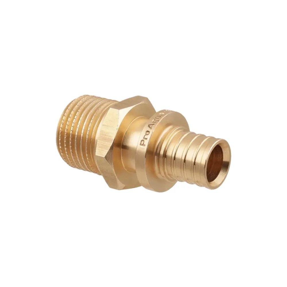 Муфта Pro Aqua 1"x32 мм наружная резьба латунь AX1703201 STLM-2197226