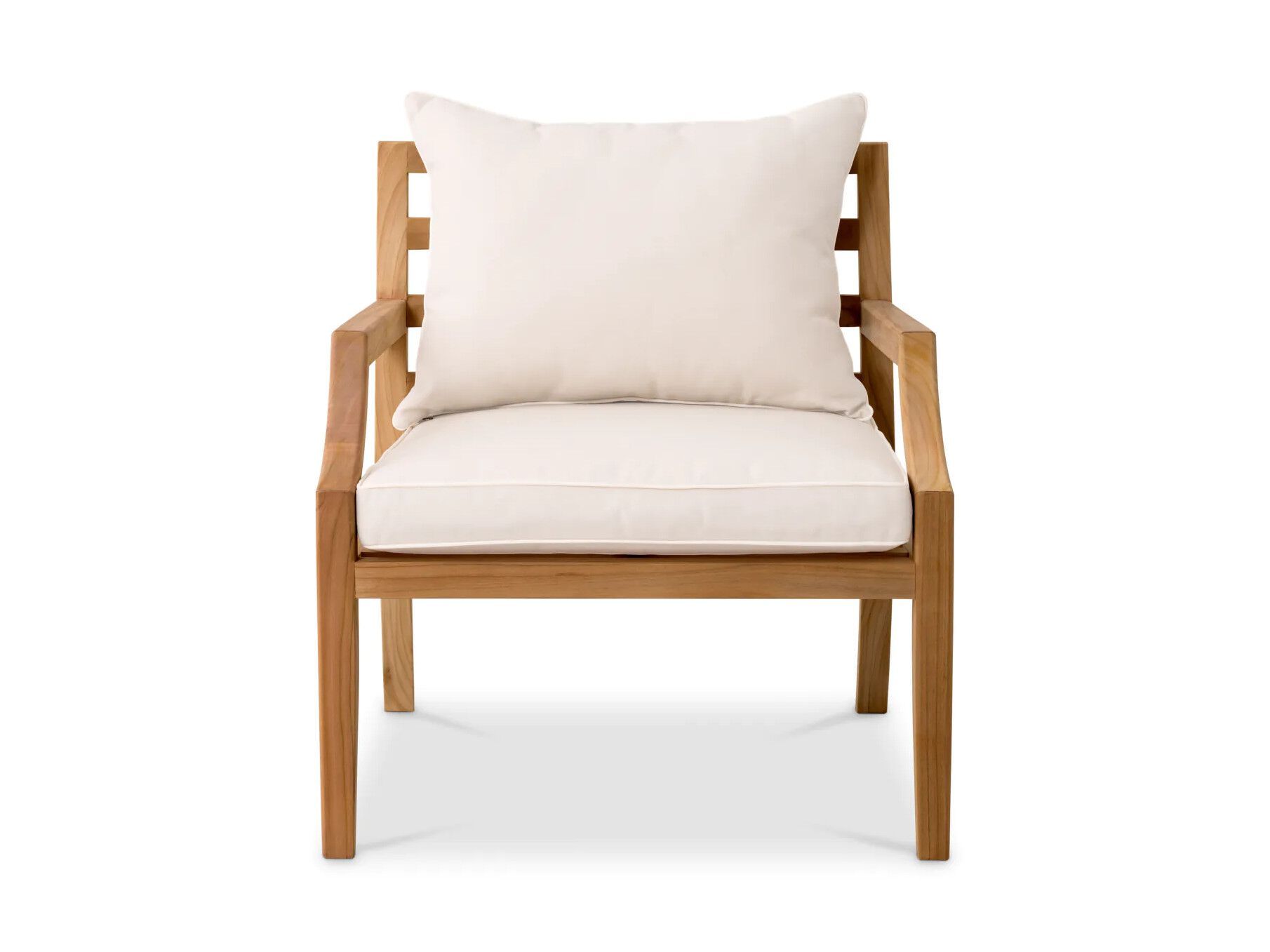 Деревянный садовый стул с подлокотниками Eichholtz Hera ARCH-00005607