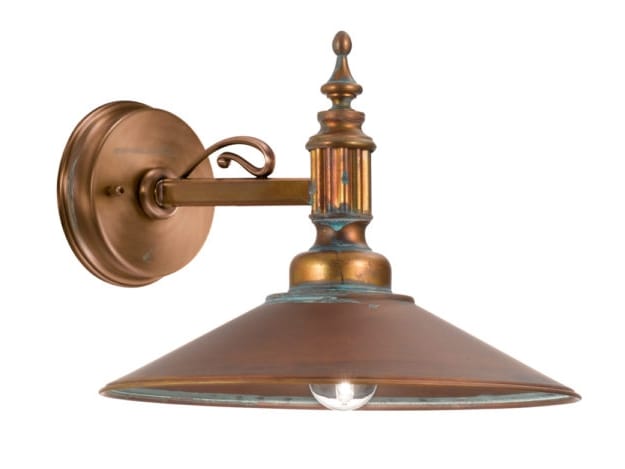 Светодиодный настенный светильник из латуни с фиксированным кронштейном Cremasco Illuminazione Венецианская традиция ARCH-00097186 - Вид №1